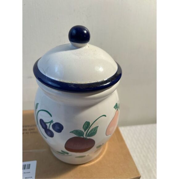 PH Princess House Orchard Medley Fruit small canister - Picture 2 of 6
